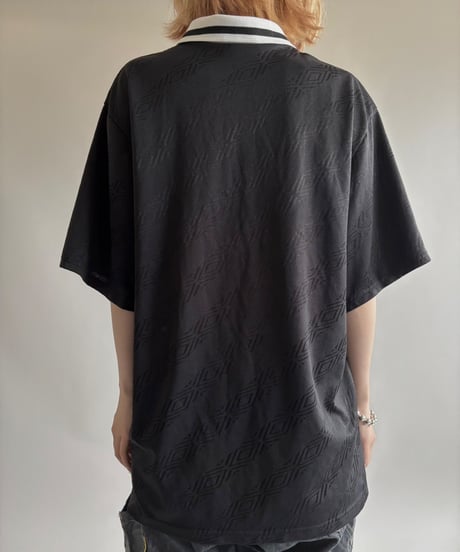 【USED】 90's Football League Referee Soccer Shirt / 250607-012