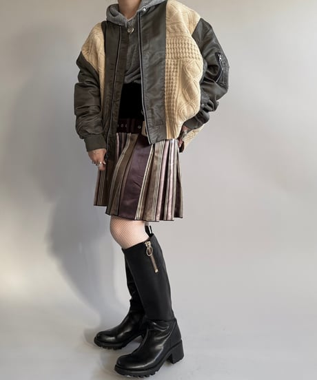【USED】 CHOPOVA LOWEANA Pleats Skirt/250104-003