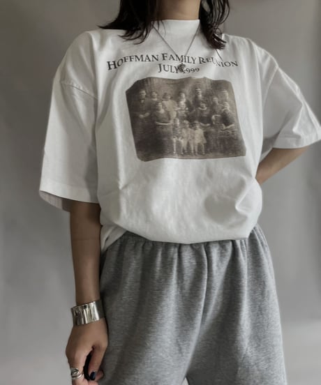 【USED】   HOFFMAN FAMILY REUNION JULY 1999Ss  T-Shirt / 230617-009