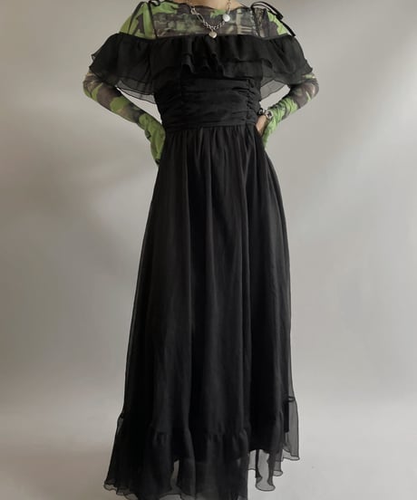 【USED】  Sheer Camisole One-Piece / 230916-024