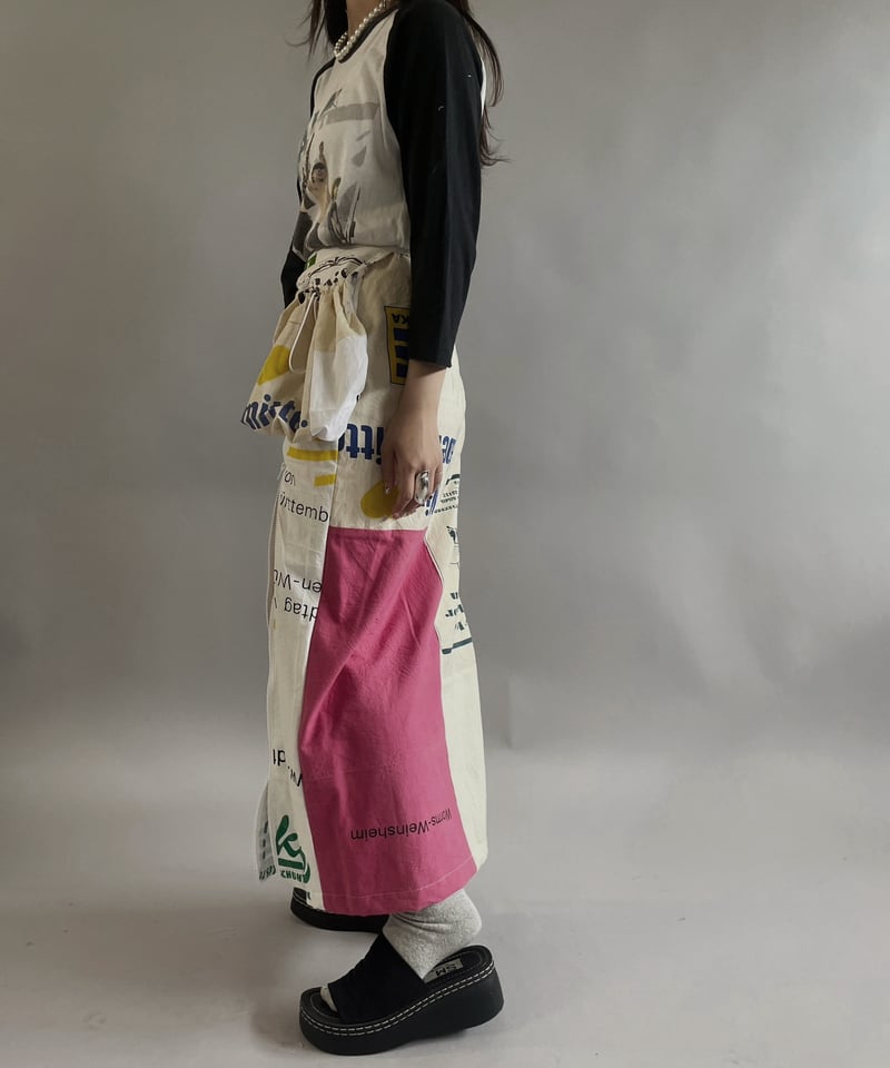 mori リメイク Eco-Friendly Skirt 240516-007 mori リメイク Eco-Friendly Skirt 240516-007