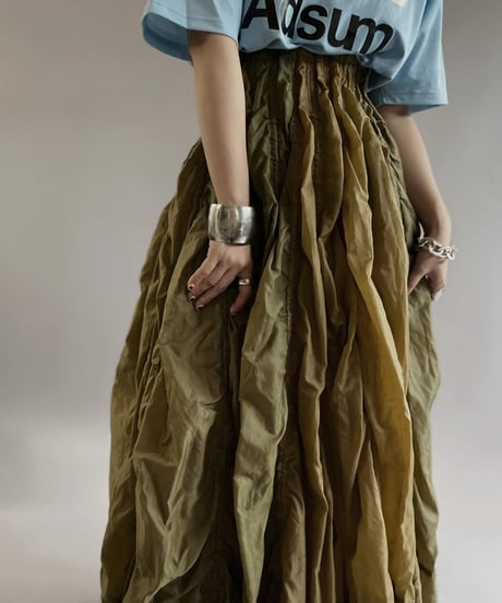 【RE;CIRCLE】 RE Parachute Nylon Skirt / 240411-003