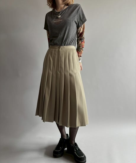 【USED】 HARLEY DAVIDSON TATTOO sleeve design top / 250913-012