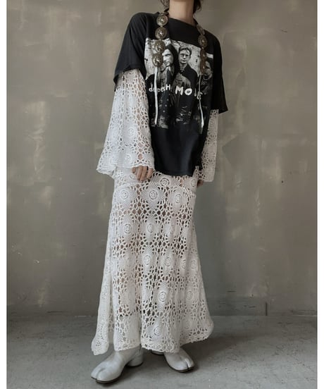 【RE;CIRCLE】 RE Crochet L/S Top⑩/20220317-019
