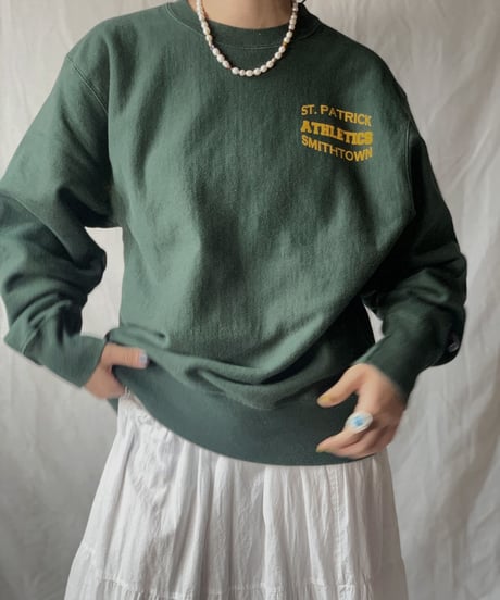 【USED】  Champion Reverse Weave Sweat ATHLETICS/210516-009