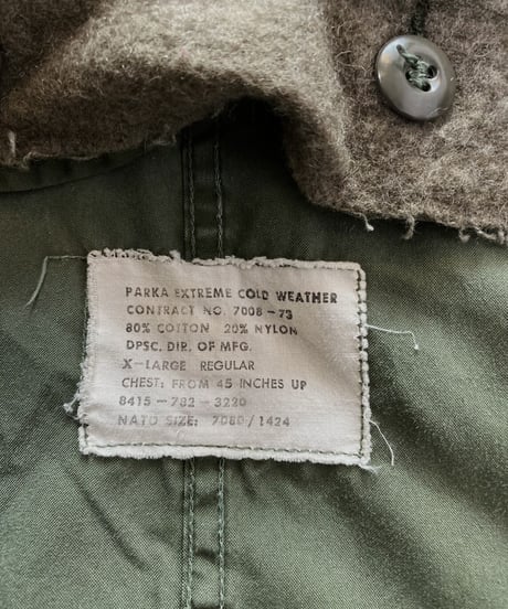 【USED】     Army Jacket M65④/211209-039
