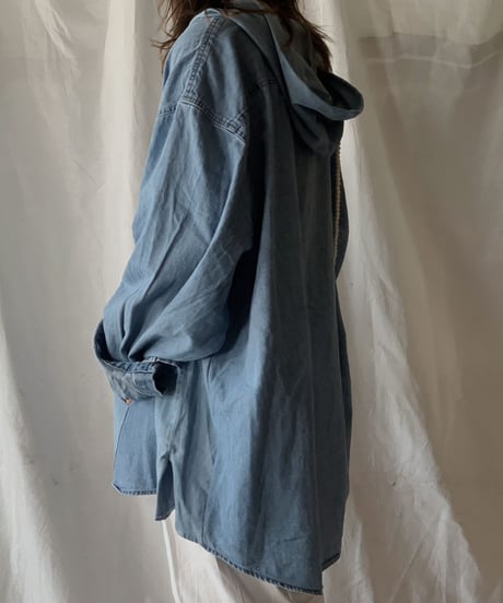 【RE;CIRCLE】  RE Denim Mexican Parker①/210506-015