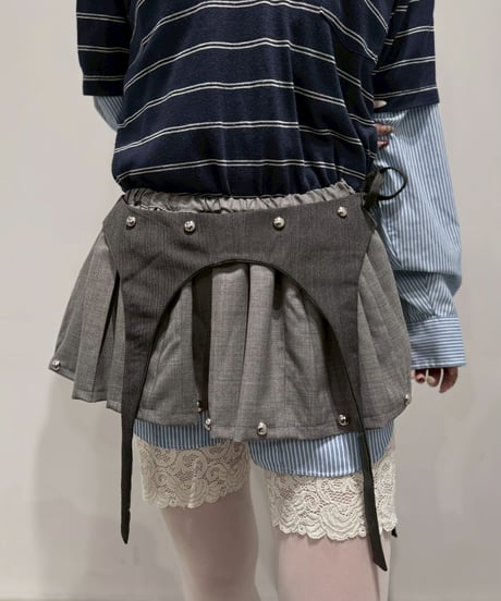 【RE;CIRCLE】 RE Suit Skirt/ 260219-023