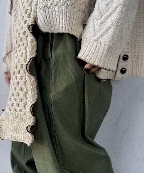 【USED】 Dyed Army Snow Pants / 210106-012