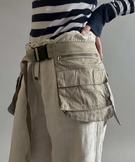 【RE;CIRCLE】  RE Fishing Vest Belt Bag / 260601-005