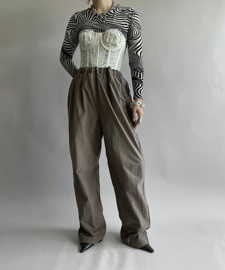 【USED】 Timberland Nylon Track Pants/ 240914-009