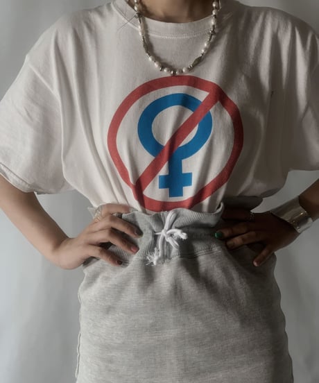 【USED】 S/S T-shirt "NO MA'AM"/210801-025