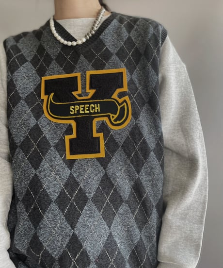【RE;CIRCLE】 RE Wappen ICotton Vest / 221103-007