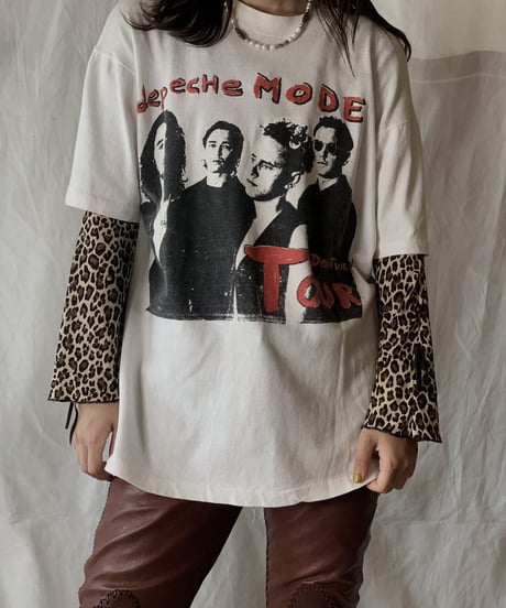 【USED】 S/S T-shirt depecHe MODE/210526-029