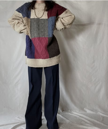 【USED】 Alan Knit L/S Top②/ 220120-055
