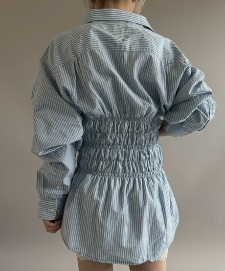 【RE;CIRCLE】 RE Shirring Shirt / 260504-004
