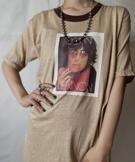 【USED】  S/S T-shirt JOHN LENNON/20210819-024