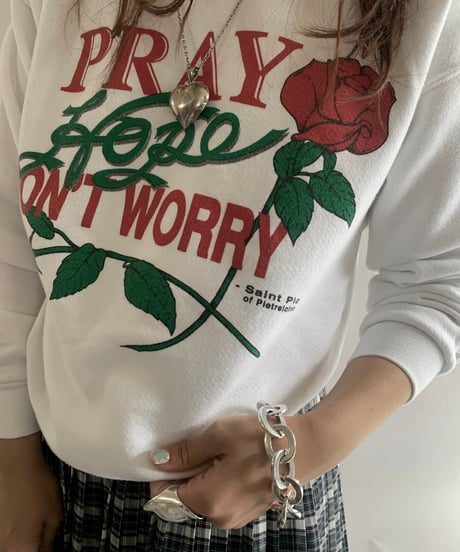 【USED】 90's Lee Play Don't Worry Sweat Top  /241102-016