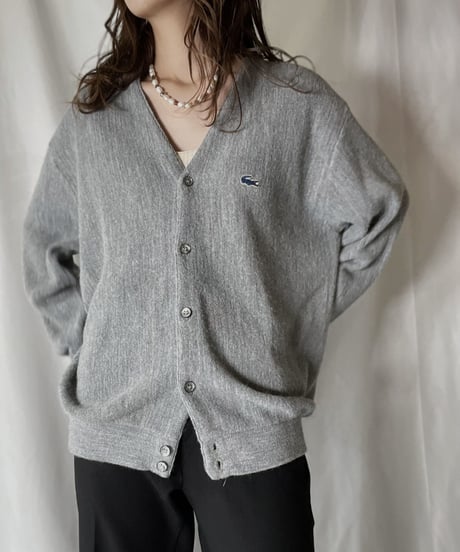 【USED】   LACOSTE Knit Cardigan 13/211126-021