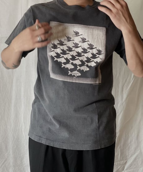 【USED】 S/S T-shirt M.C.Escher③/210617-038