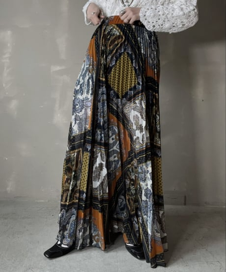 【USED】  See-through Poly Long Skirt/220220-023