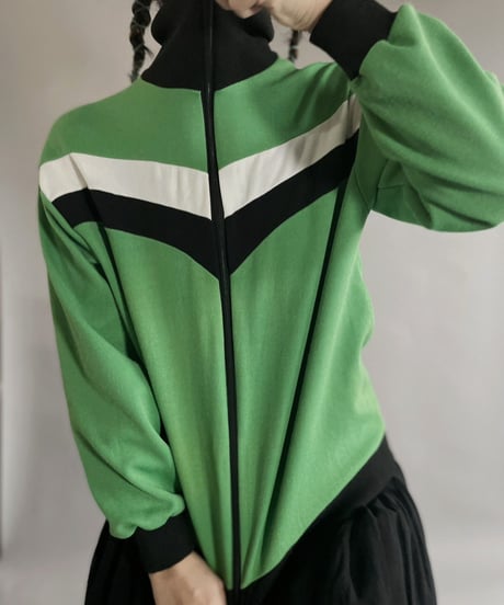 【USED】 Jdeal Sieger Jersey Top Green / 230225-001