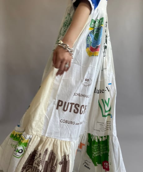 【RE;CIRCLE】RE Eco-Friendly Bag Camisole Long One-piece / 230525-002
