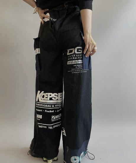 【RE;CIRCLE】RE Eco-Friendly Bag Cargo Pants Black / 230828-015