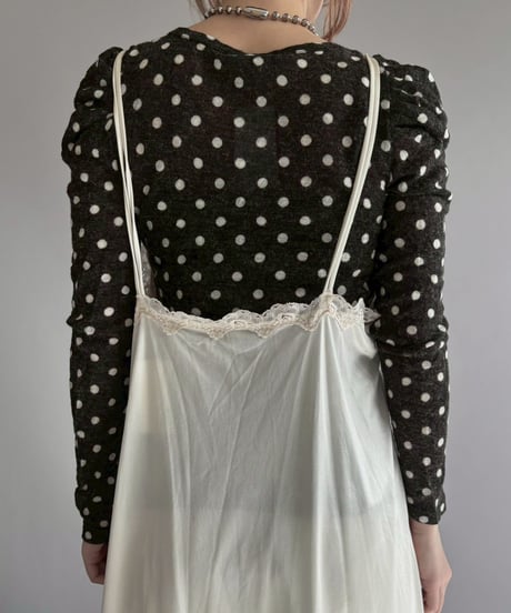 【USED】 Lingerie Long Camisole One-Piece /251129-005