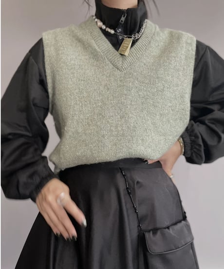 【USED】 Puritan Sportwear Knit Vest / 221022-027