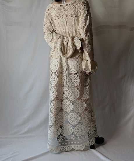 【RE;CIRCLE】 RE Lace L/S One-price④/210801-063