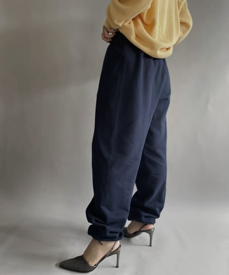 【USED】  Navy Sweatpants / 221008-013