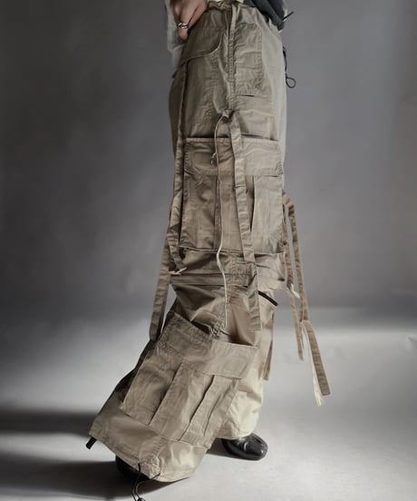 【USED】 Techno Pants (Beige) / 230119-001