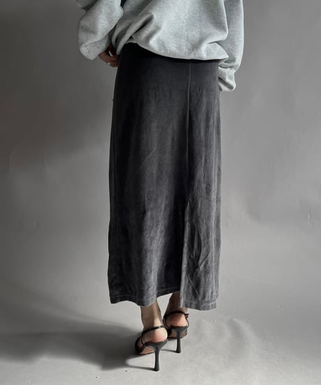 【USED】 SPOT Fleece Long Skirt/ 241214-024