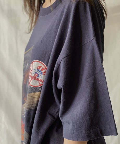 【USED】S/S T-shirt NEW YORK YANKEES ① /210602-014