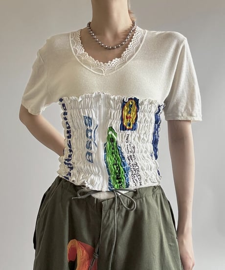 【RE;CIRCLE】 Re Eco Bag Tube Top/  250626-002