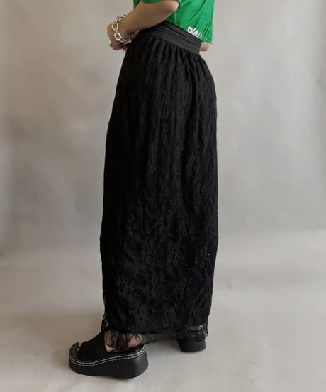 【USED】   Lace Long Skirt / 230610-032