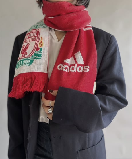 【USED】 Knit Soccer Muffler LIVERPOOL / 240108-026