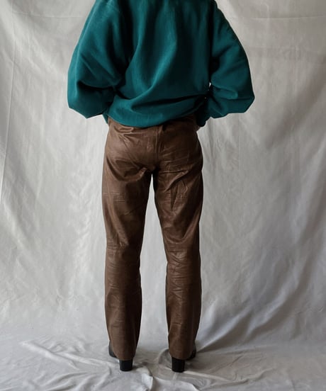 【USED】   90's USA Champion Reverse Weave Sweat One-point③/211007-030