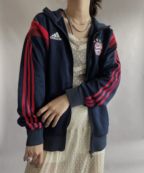 【USED】FC BAYERN Adidas Jersey Top  / 230415-033