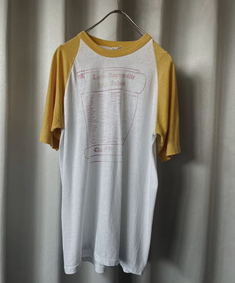 【USED】 S/S 80's Hanes raglan T-shirt / 230603-009