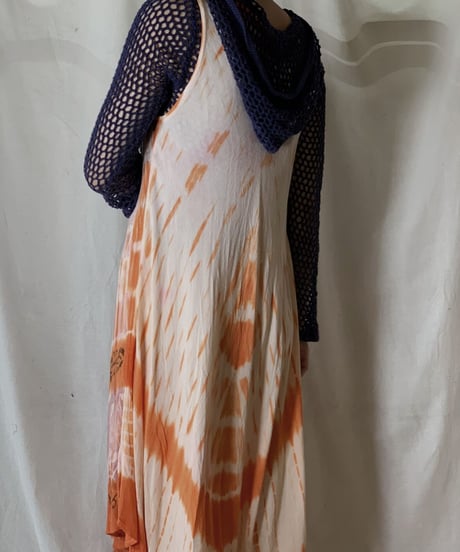 【USED】 USA Tye Dyed N/S Dress/210429-027