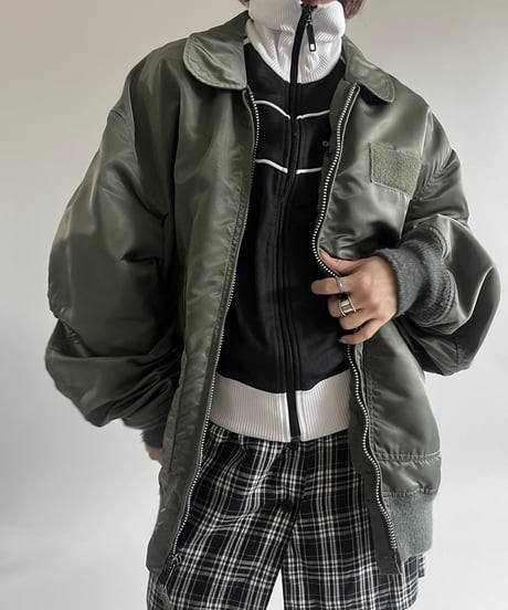 【USED】 Made in USA Military Flight Jacket /250118-002