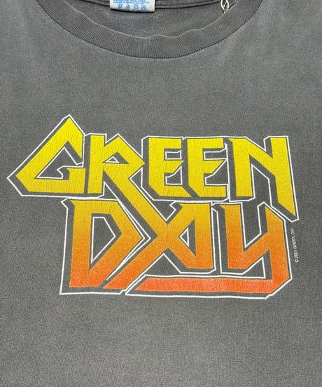 【USED】01's Hanes GREEN DAY T-Shirt /250621-043