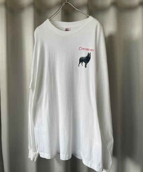 【USED】 Made in USA Concord Pet L/S  T-Shirt / 230729-005