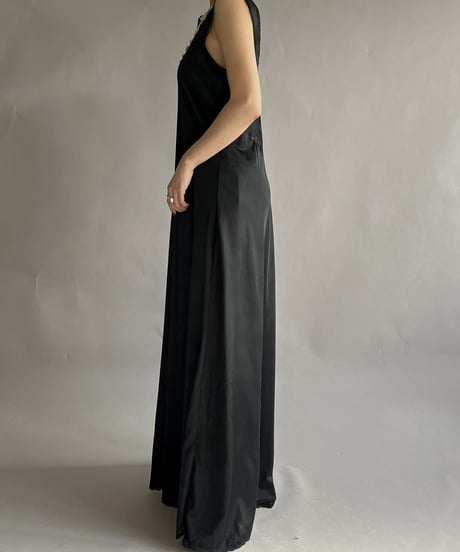 【USED】 Made in ITALY Lace Patterned Sheer N/S One-Piece /241214-006