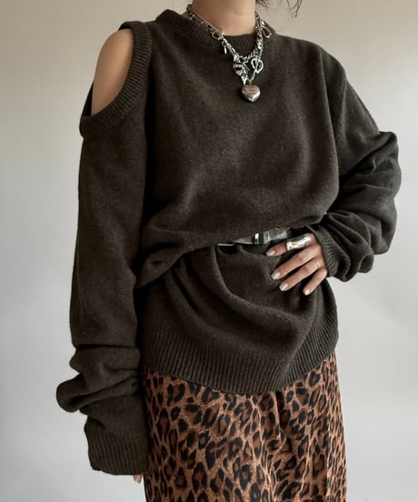 【USED】 Aries Design Wool Knit Top /250104-018