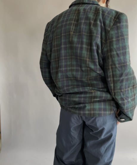 【USED】  Checked Blazer / 221119-006