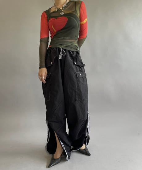 【USED 】Army Snow Pants Over Dye/ 240518-025