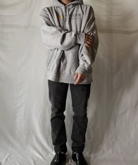 【USED】  Champion Reverse Weave Hoodie SCHNEIDER/210902-042
